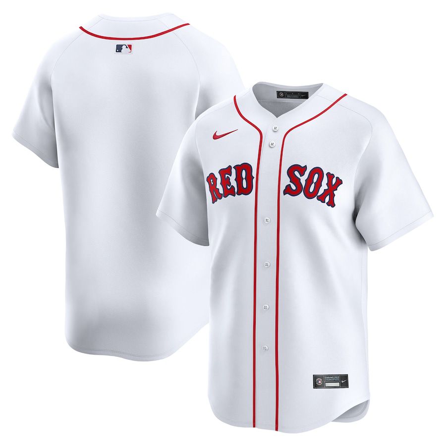 Men Boston Red Sox Blank Nike White Home Limited MLB Jersey->chicago cubs->MLB Jersey